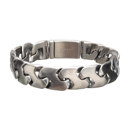 Patton Matte Double Chain Bracelet