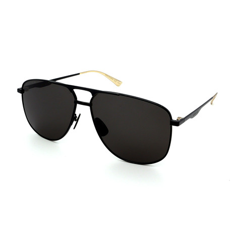 Men's GG0336S-005 Aviator Sunglasses // Dark Green + Gray