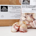 Bacon Wrapped Delights (2 lb Scallops + 4 lb Shrimp)