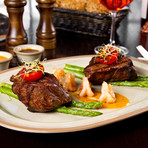 Surf n Turf // 2 A5 Wagyu Filet Mignon + 2 lb Black Tiger Prawns