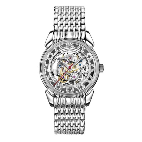 Cuervo y Sobrinos Historiador Squelette Automatic // 3191B.1SQS