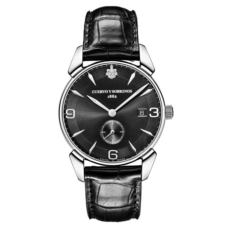 Cuervo y Sobrinos Historiador Small Seconds Automatic // 3191.1VNS