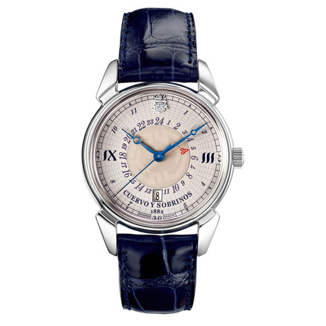 Cuervo y Sobrinos Historiador GMT Automatic // 3196.1I