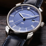 Cuervo y Sobrinos Historiador Central Seconds Automatic // 3195.1CS.BR