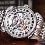 Cuervo y Sobrinos Historiador Squelette Automatic // 3191B.1SQS