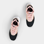Silver Shadow Sneakers // Black + Mellow Rose (37)