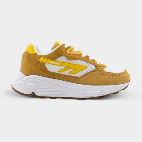 Silver Shadow Sneakers // Mustard + White + Yellow (36)