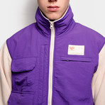 Sentinental Fleece // Sand Dollar + Purple Corallites (XS)