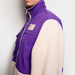 Sentinental Fleece // Sand Dollar + Purple Corallites (XS)