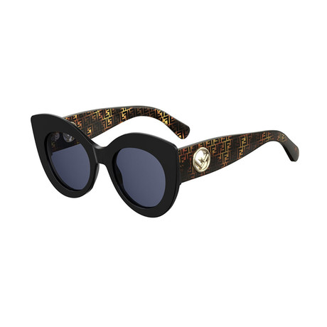 Unisex Sunglasses // Havana + Black + Blue