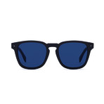 Men's Sunglasses // Black + Blue