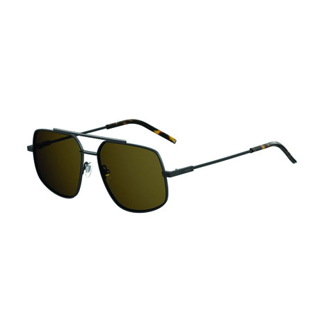 Men's Sunglasses // Black + Brown