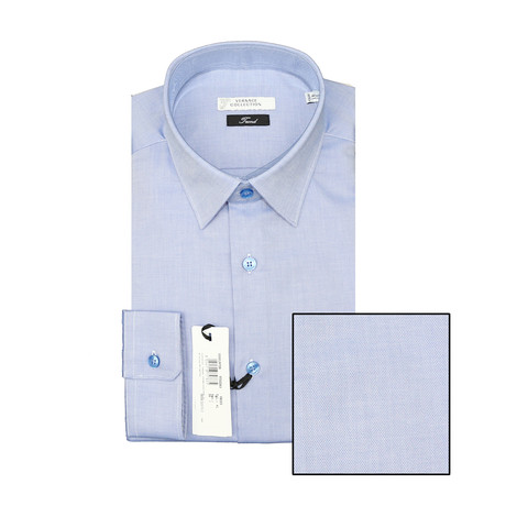 Woven Shirt // White + Bluette (39)