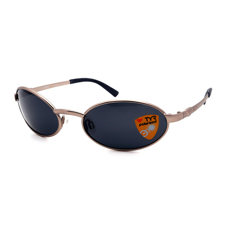 Unisex Crystal TR156502 Polarized Sunglasses // Matte Bronze + Smoke