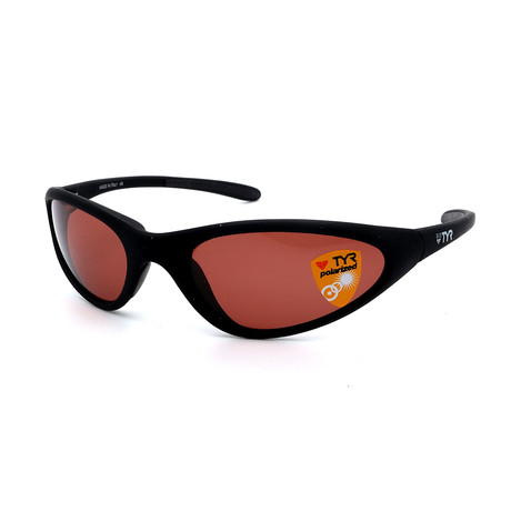 Unisex Topanga TR220209 Polarized Sunglasses // Black + Chestnut