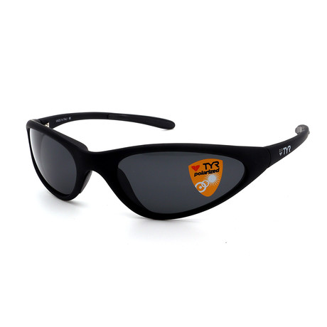 Unisex Topanga TR220102 Polarized Sunglasses // Matte Black + Smoke