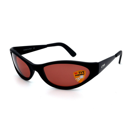 Unisex Smyrna TR200109 Polarized Sunglasses // Matte Black + Black