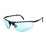 Unisex Jekyll TR092111 Sunglasses // Glossy Gunmetal + Blue