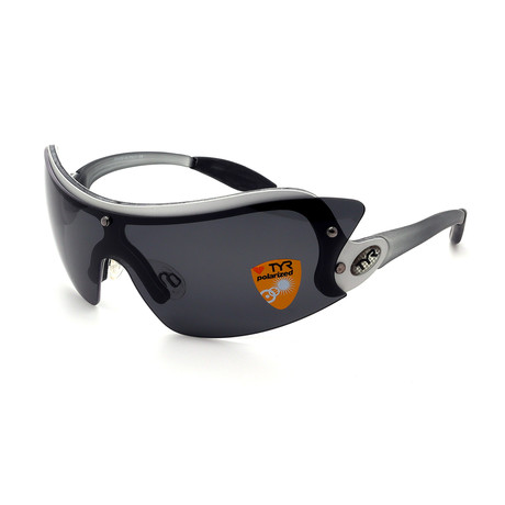 Unisex XT1 TR012002 Polarized Sunglasses // Brushed Aluminum