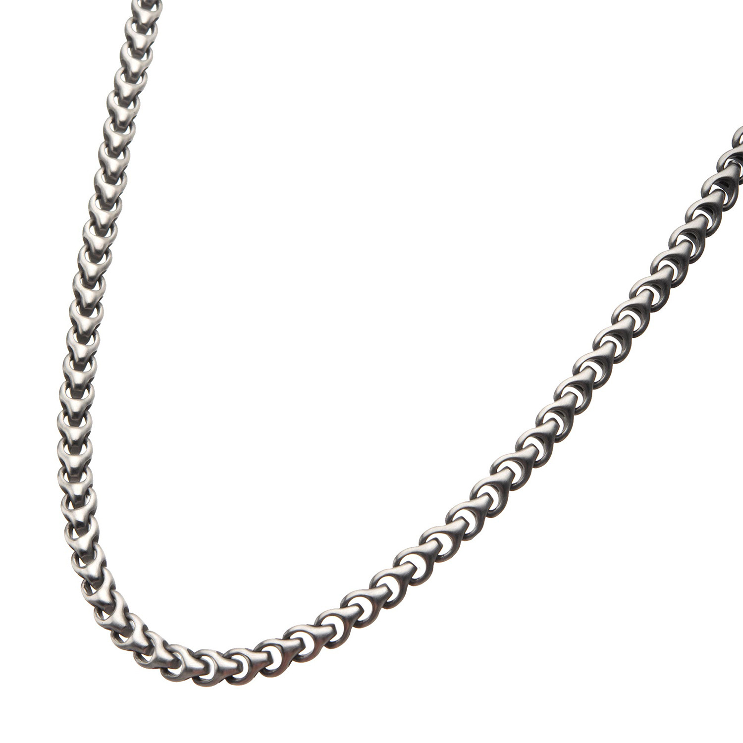 Hercules Matte Chain Colossi Necklace - Inox - Touch of Modern