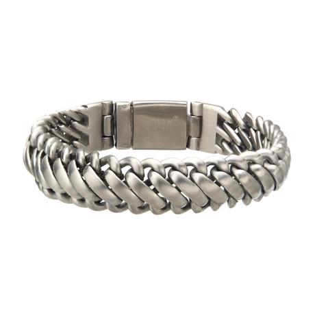 Alexander Matte Double Chain Bracelet