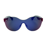 Unisex Mona Sunglasses // Violet + Fuchsia