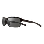 Crux N Polarized Sunglasses // Black Frame + Graphite Lens