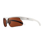 Cusp S Polarized Sunglasses // White Frame + Golf Lens