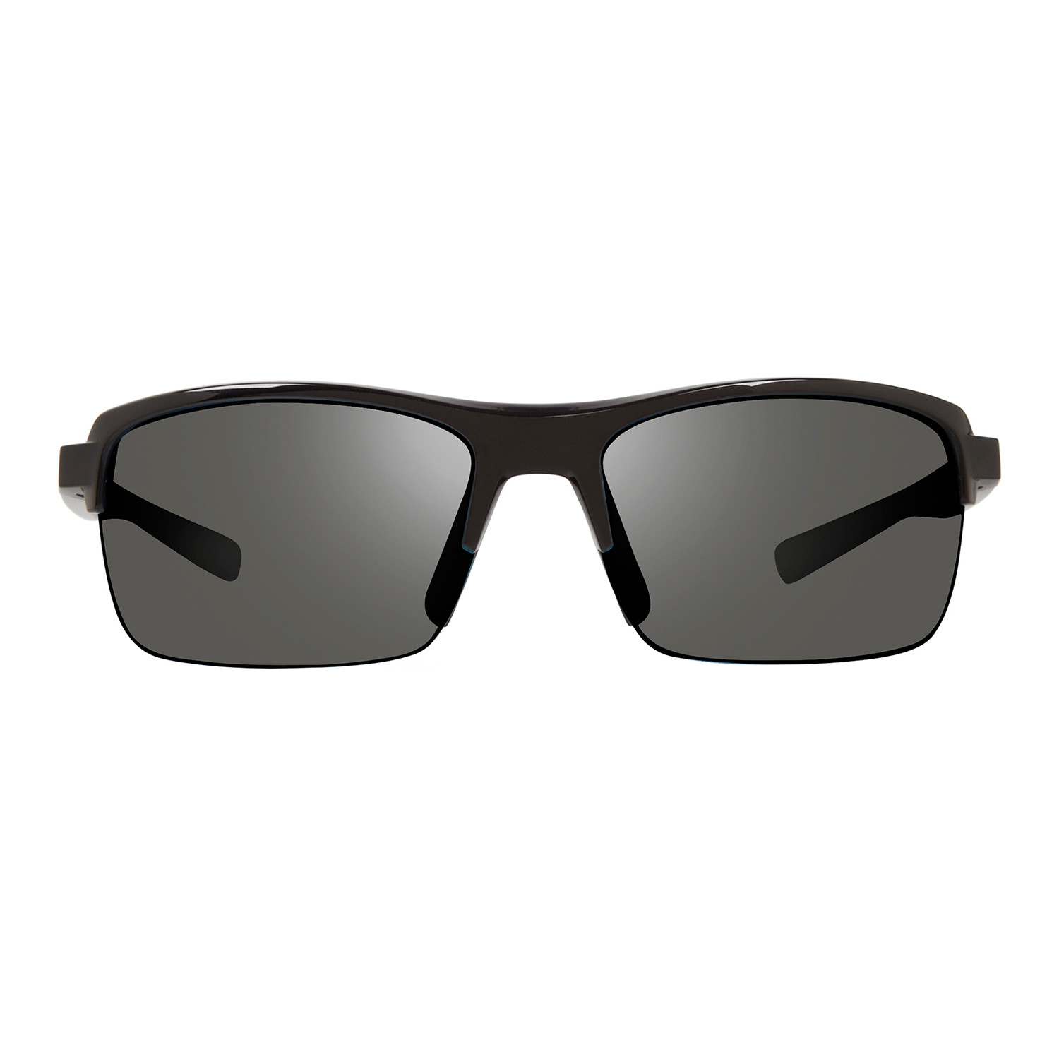 Crux N Polarized Sunglasses // Black Frame + Graphite Lens - Revo ...