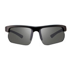 Cusp S Polarized Sunglasses // Matte Black Frame + Graphite Lens
