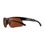 Cusp S Polarized Sunglasses // Matte Black Frame + Golf Lens