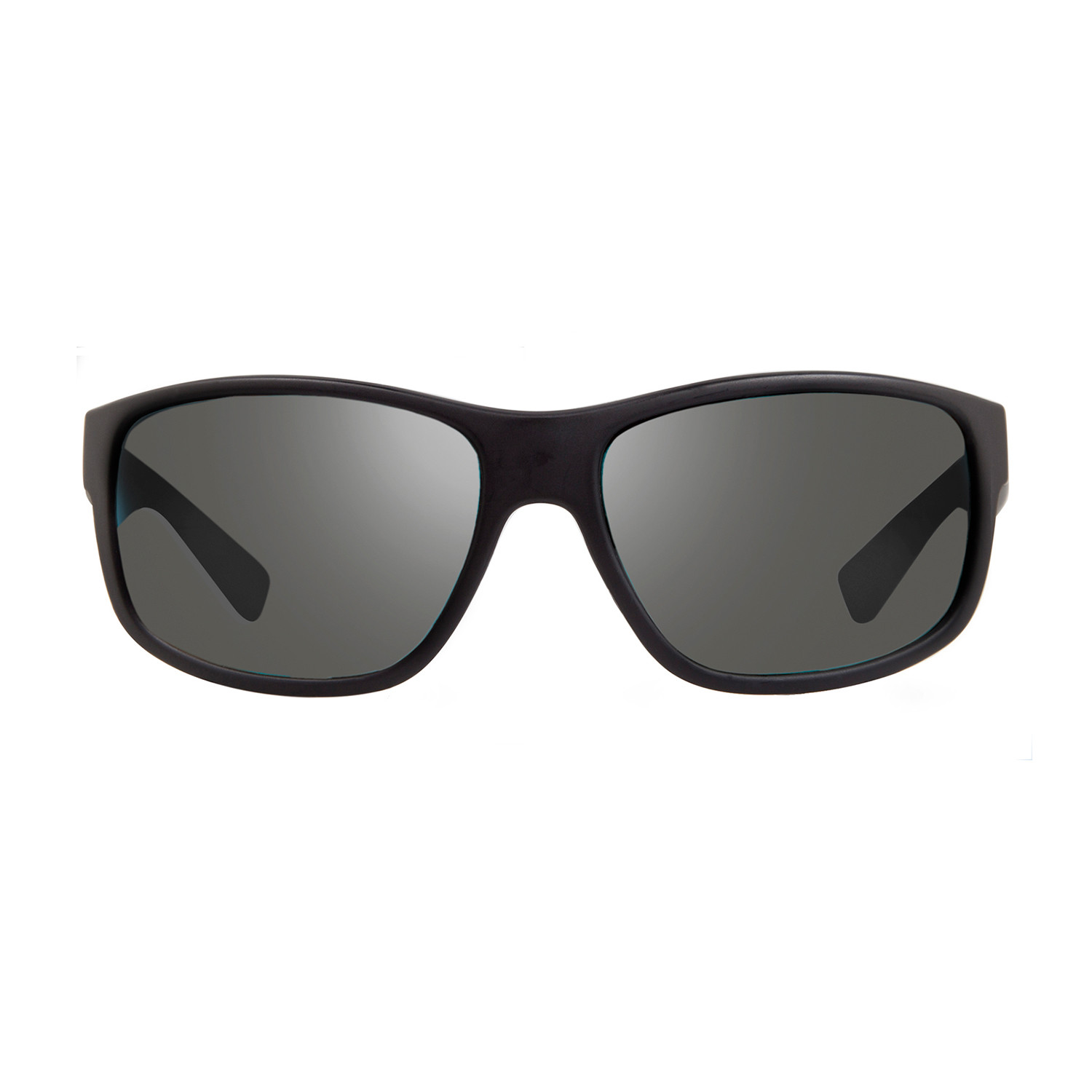 Baseliner L Polarized Sunglasses Matte Black Graphite Lens Revo Touch Of Modern