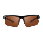 Cusp S Polarized Sunglasses // Matte Black Frame + Golf Lens