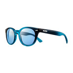 Rory Polarized Sunglasses // Watercolor // Blue Water Lens