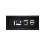 Brick Flip Clock (Black + Black)