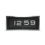 Brick Flip Clock (Black + Black)