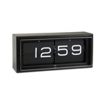 Brick Flip Clock (Black + Black)