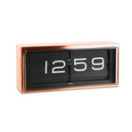 Brick Flip Clock (Black + Black)