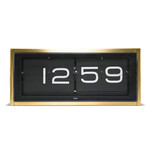 Brick Flip Clock (Black + Black)