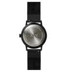 Tube Watch T32 // Black // Sand Nato (Black Leather)