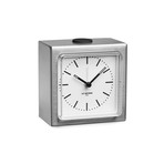 Block Alarm Clock (Black + Black)