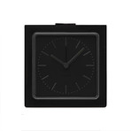 Block Alarm Clock (Black + Black)