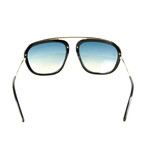 Women's 664689718900 Sunglasses // Black