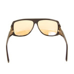 Men's 664689717934 Sunglasses // Brown