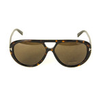 Men's 664689829194 Sunglasses // Brown