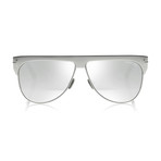 Unisex 18K Gold Plated Limited Edition Winter Sunglasses // White Gold