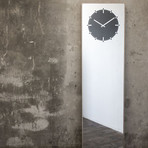 Inverse Mirror + Clock (Black)