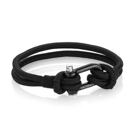 U-Lock Bracelet // Black (S)
