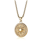 North Star Necklace // Gold