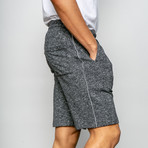 Latham Jogger Knit Shorts // Gray (S)